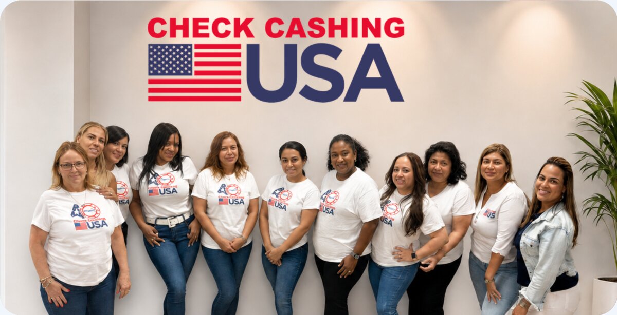 The Check Cashing USA team at one of our South Florida branches