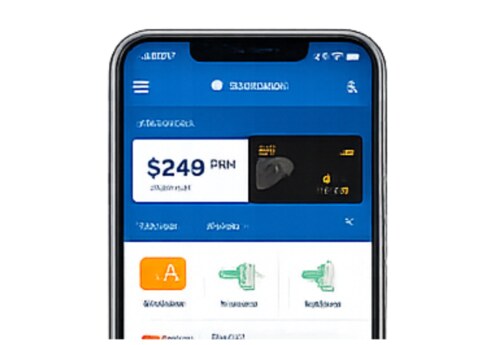 The Netspend mobile app showing an account balance